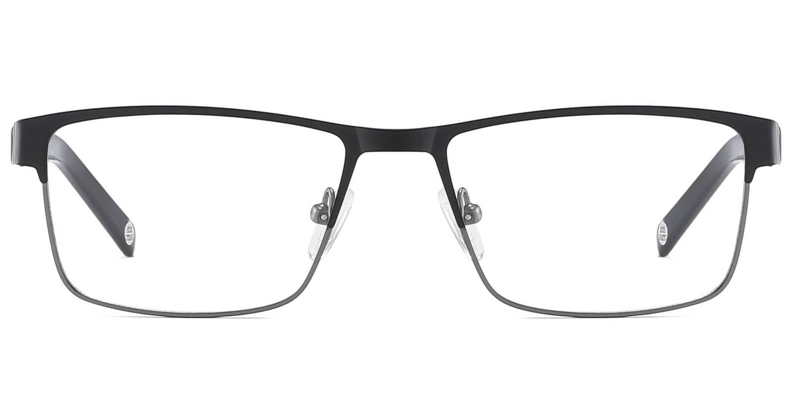 Fanken Reading Glasses for Men Rectangle Black Eyeglasses Readers