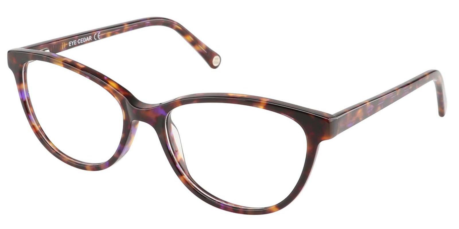 Sinpolar Reading Glasses for Women Cat-Eye Purple Eyeglasses Readers