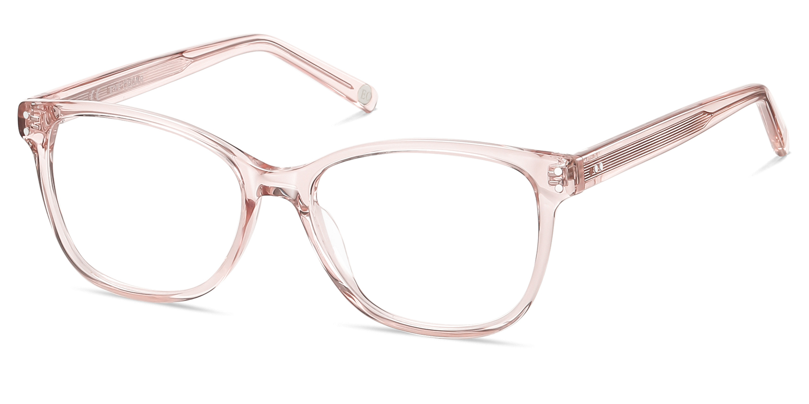 Miya Blue Light Blocking Glasses Women Pink Square Style with 1.57 Mid-Index Resin Lenses Computer Glasses