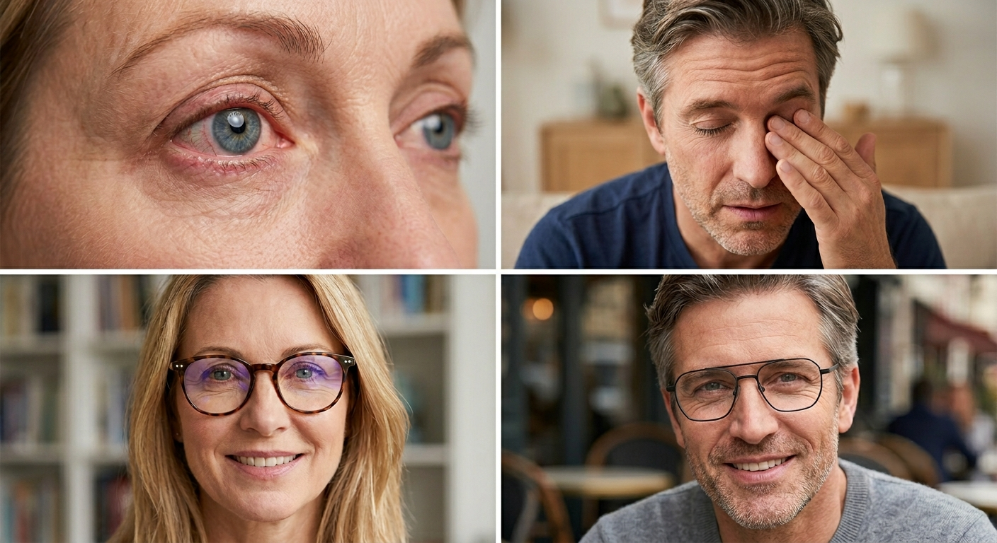 What Are the Risks of Long-Term Contact Lens Use? Eyeglass Frames Offer Clear Benefits