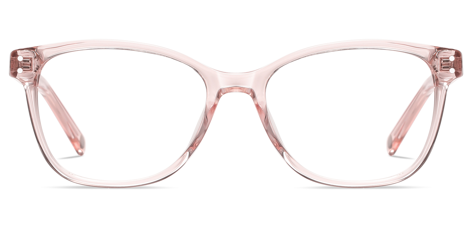 Miya Reading Glasses for Women Square Pink Eyeglasses Readers