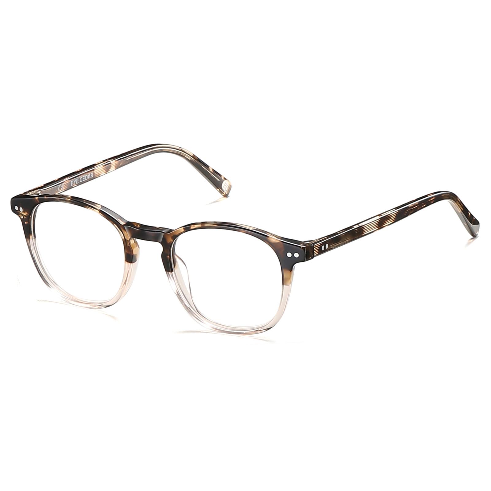 Jemee Reading Glasses for Men and Women Round Gradient Eyeglasses Readers