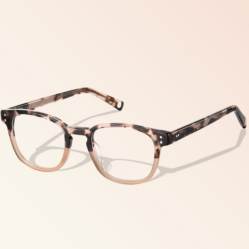 Tekag Reading Glasses for Men and Women Square Gradient Eyeglasses Readers