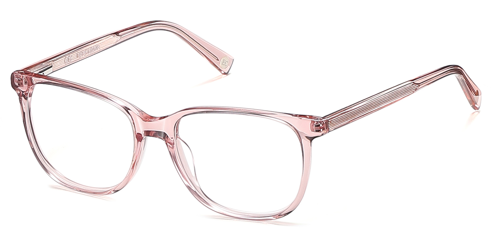 Calina Reading Glasses for Women Square Pink Eyeglasses Readers