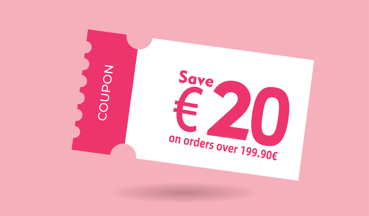 Save $20 on orders over $199.90